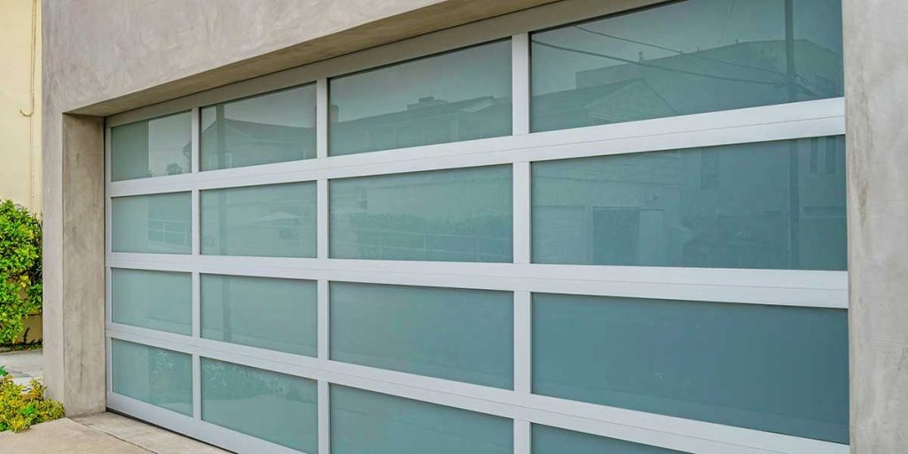 are glass garage doors safe