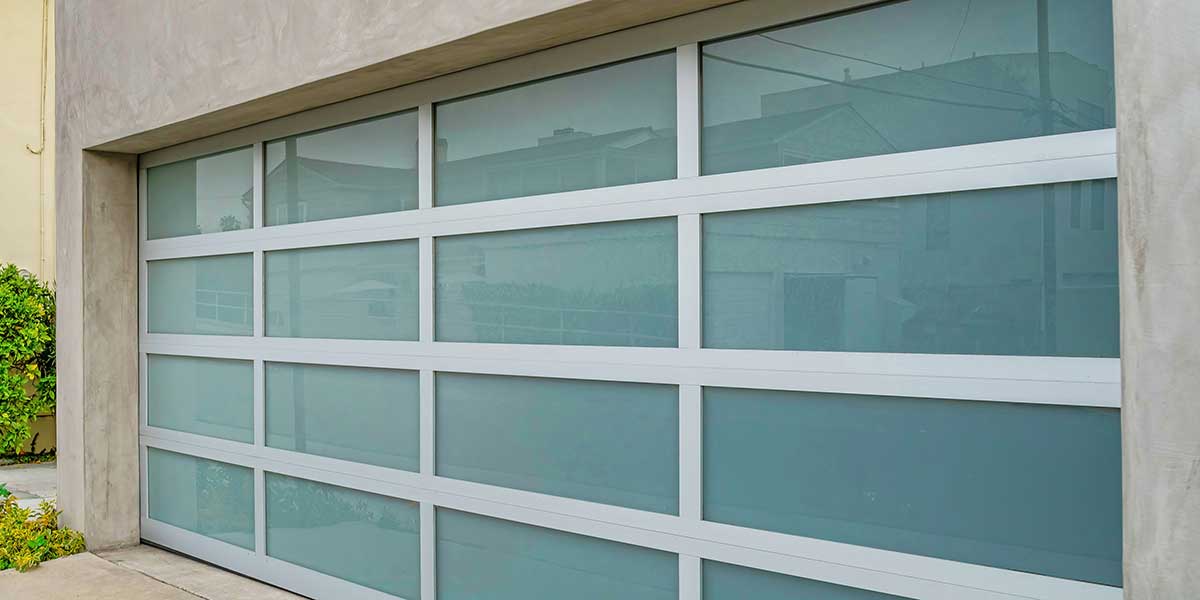 are glass garage doors safe